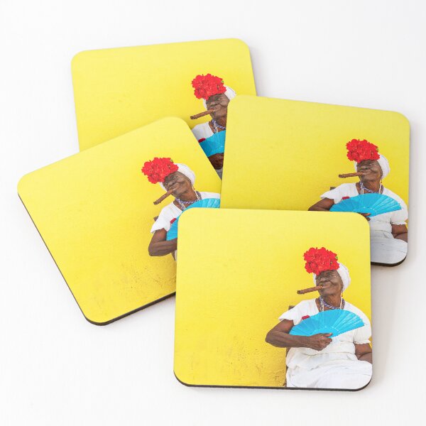 Item preview, Cuban Woman Portrait With Cigar designed and sold by Paul Thompson Photography.