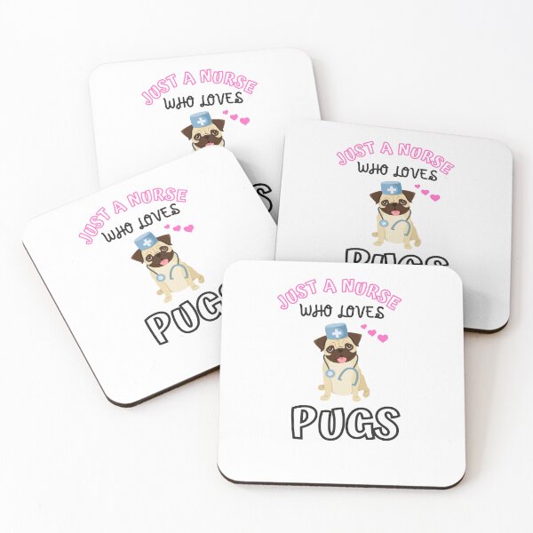 Item preview, Nurse Pug , Just a nurse who loves pugs designed and sold by Artisan   Kimo.