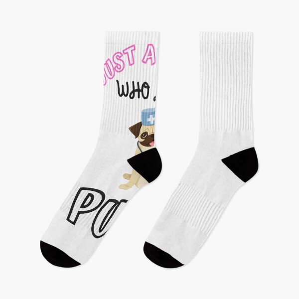 Item preview, Nurse Pug , Just a nurse who loves pugs designed and sold by Artisan   Kimo.