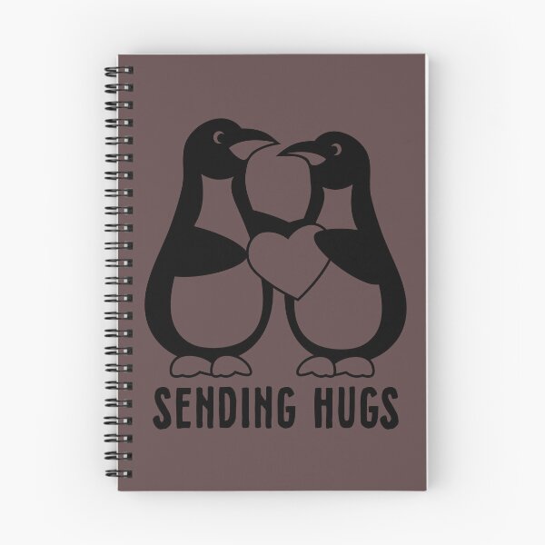 Item preview,  Sending Hugs , nice,  funny Penguin Hugs cute ,  designed and sold by dortmond.