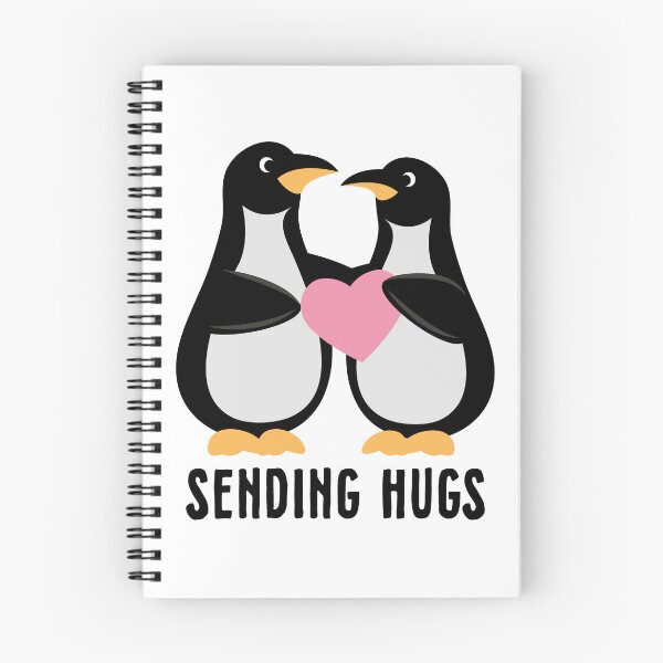 Item preview,  Sending Hugs , nice,  funny Penguin Hugs cute ,  designed and sold by dortmond.