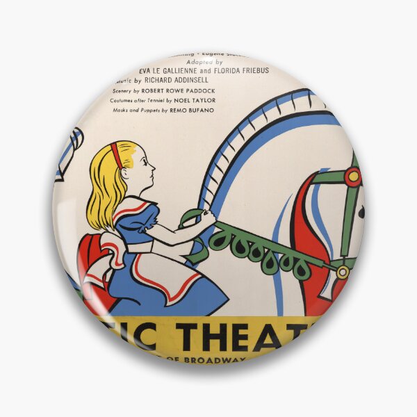 Item preview, Alice in Wonderland Vintage Stage Play Poster | American vintage posters designed and sold by POSTERAMALA.