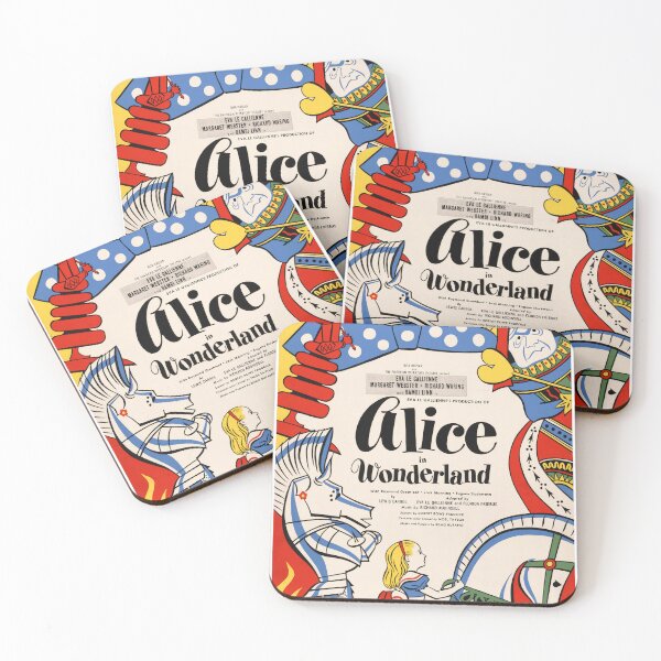 Item preview, Alice in Wonderland Vintage Stage Play Poster | American vintage posters designed and sold by POSTERAMALA.
