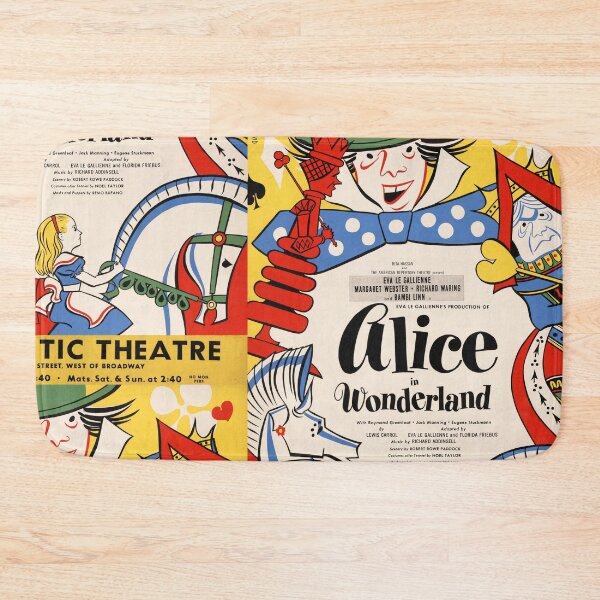 Item preview, Alice in Wonderland Vintage Stage Play Poster | American vintage posters designed and sold by POSTERAMALA.