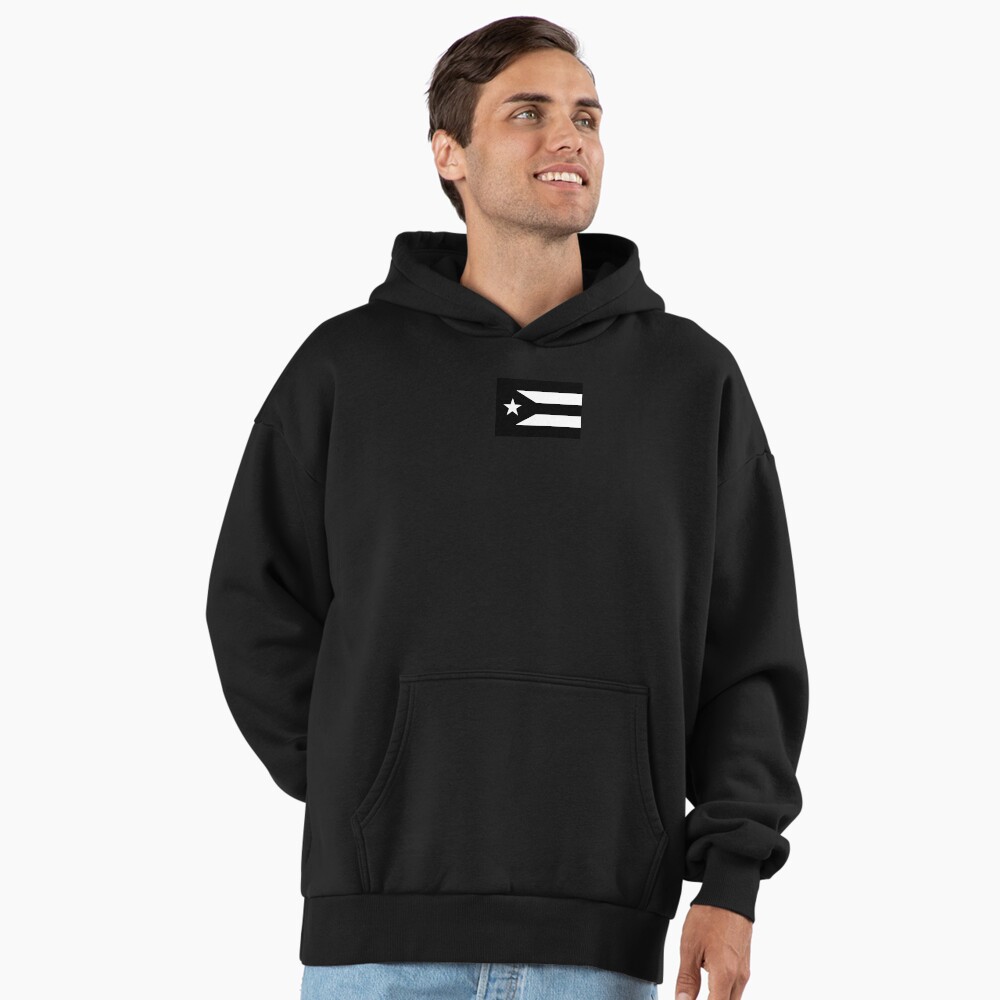 Puerto Rico Resistance Black and White Flag Sticker