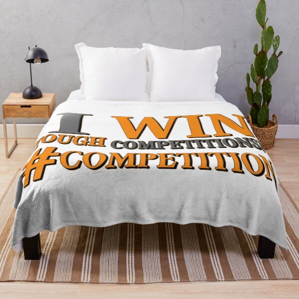 Item preview, "TOUGH COMPETITIONS" Cute Design. Buy Now designed and sold by Health And Fitness Posts e-Store.
