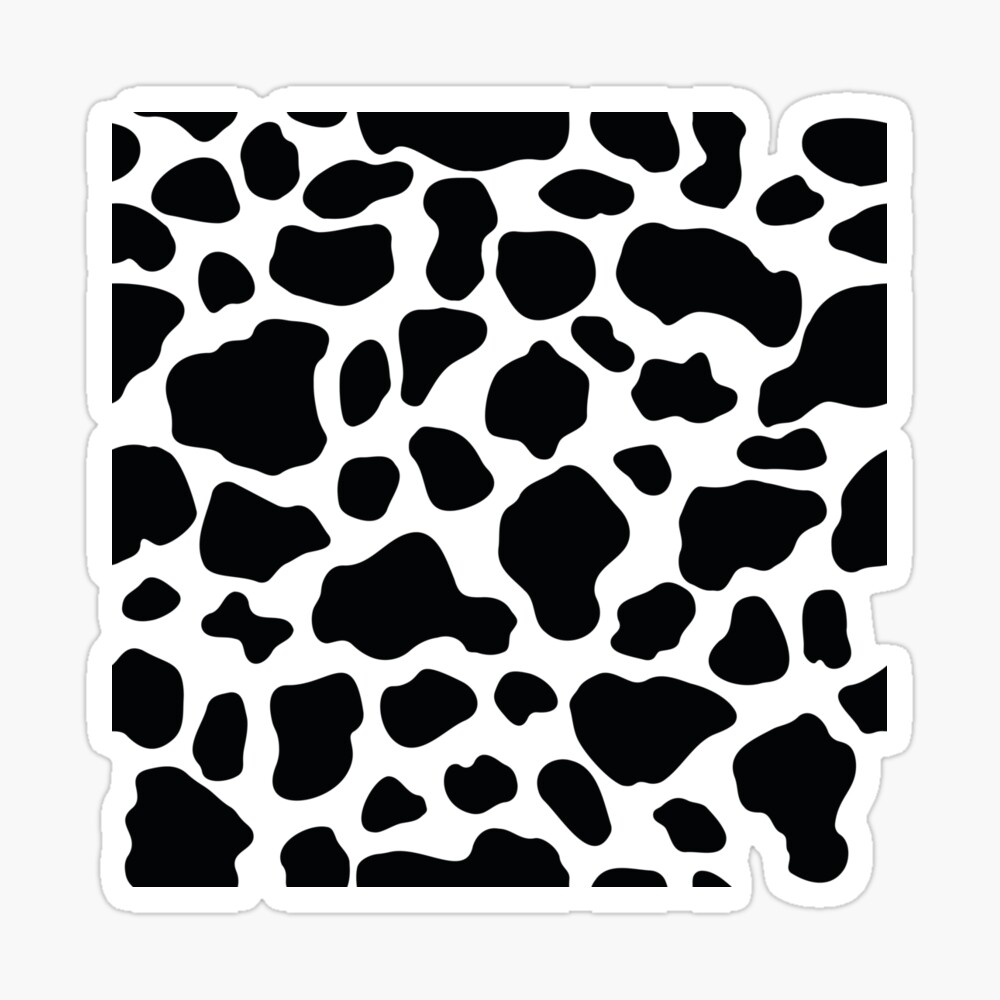 Poster Imprime Vache Par Katebilous Redbubble