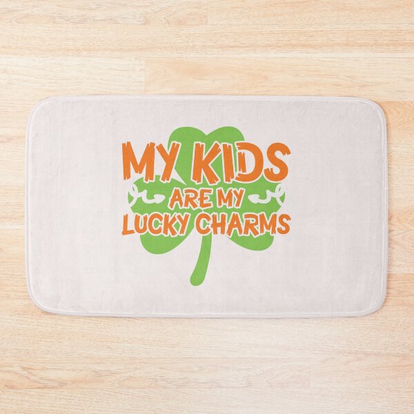 Item preview, My Kids Are My Charm St. Patrick's Day designed and sold by kakarot-art.