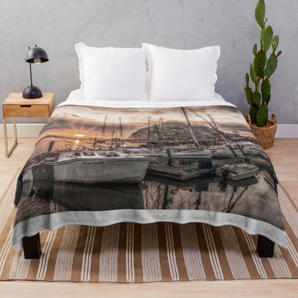 Item preview, Morro Bay Harbor At Sunset designed and sold by Fernando Margolles.