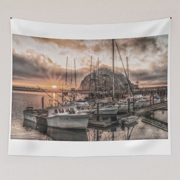Item preview, Morro Bay Harbor At Sunset designed and sold by Fernando Margolles.