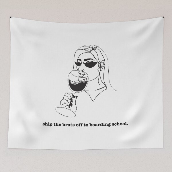 Item preview, Ship The Brats Off to Boarding School Funny  designed and sold by EAMulderrig.