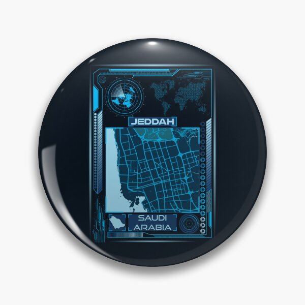 Item preview, JEDDAH MAP SAUDI ARABIA designed and sold by hatimelhag.