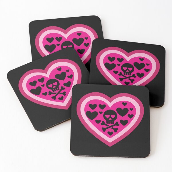 Item preview, valentine skull with heart, grunge vintage design   designed and sold by amid999.