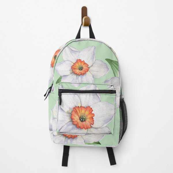Item preview, Watercolor White Daffodil Flowers designed and sold by silviaol.
