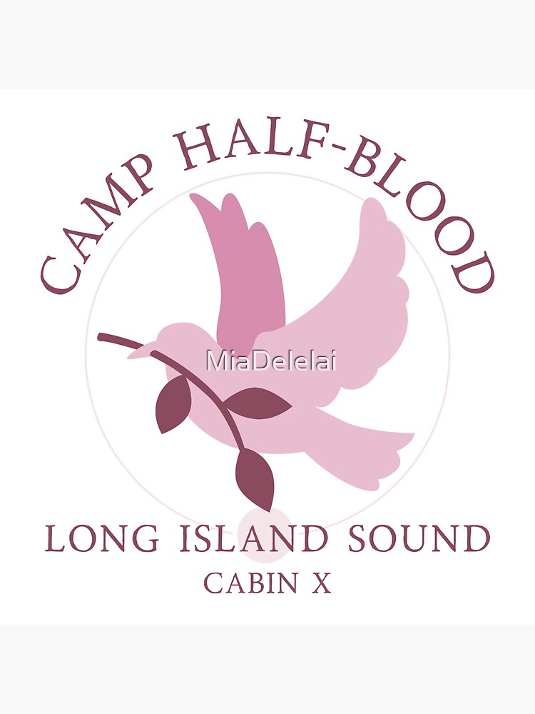 Percy Jackson - Camp Half-Blood - Cabin Ten - Aphrodite Stickers