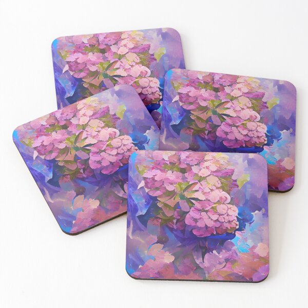 Item preview, Abstract Violet  Hydrangea designed and sold by advanceprintart.