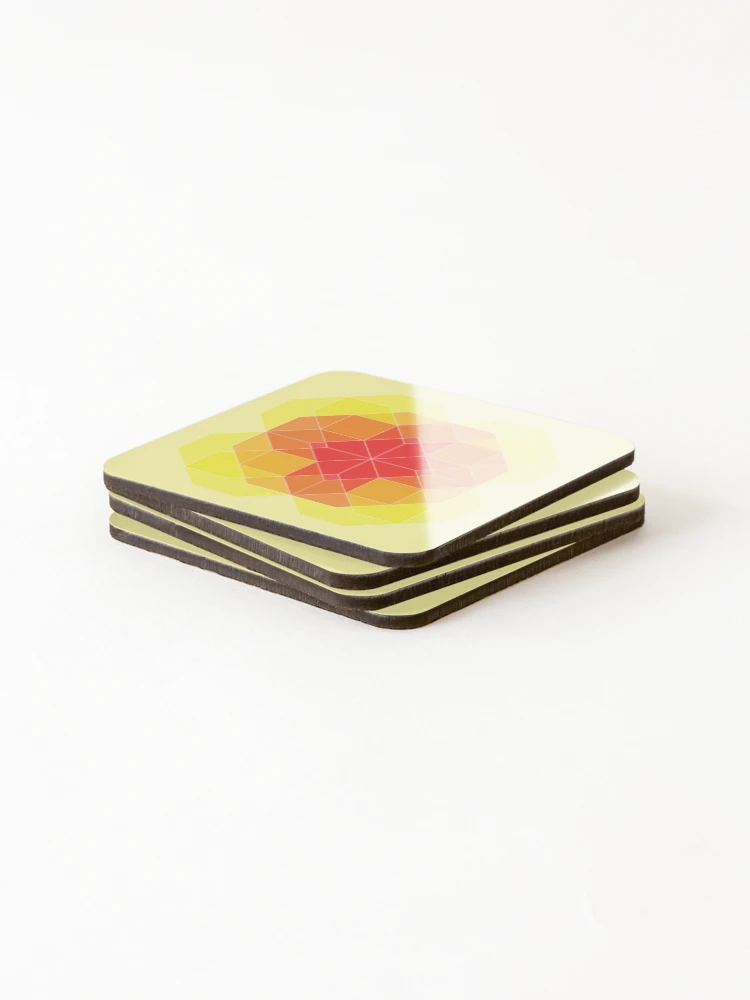 Thumbnail 4 of 5, Coasters (Set of 4), Octagons designed and sold by InfinitePathArt.