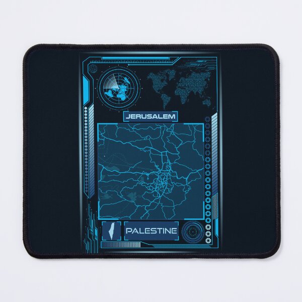 Item preview, JERUSALEM MAP PALESTINE designed and sold by hatimelhag.