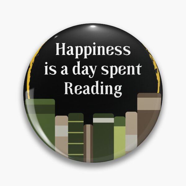 Item preview, Happiness is a Day Spent Reading | Green | Black designed and sold by Wintre2.