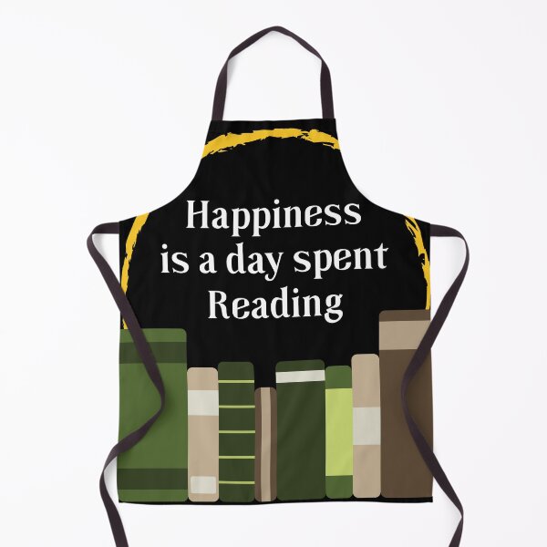 Item preview, Happiness is a Day Spent Reading | Green | Black designed and sold by Wintre2.