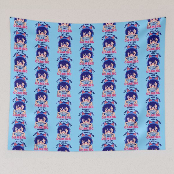 Item preview, I Only Need Anime and Gaming designed and sold by machmigo.