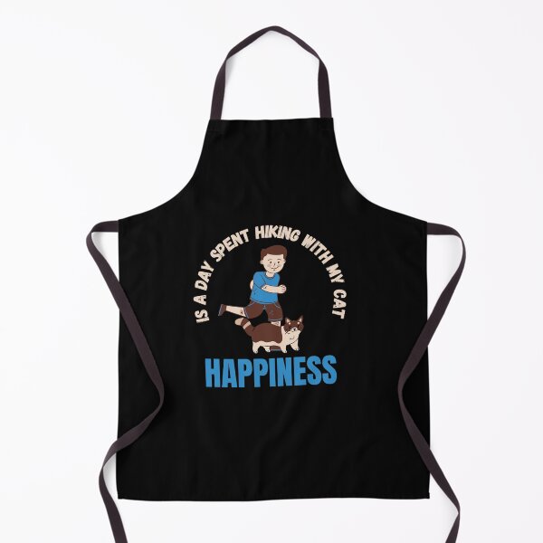 Item preview, Happiness is a day spent hiking With My cat . Quote shirt designed and sold by Reddiamond3 ⭐⭐⭐⭐⭐.