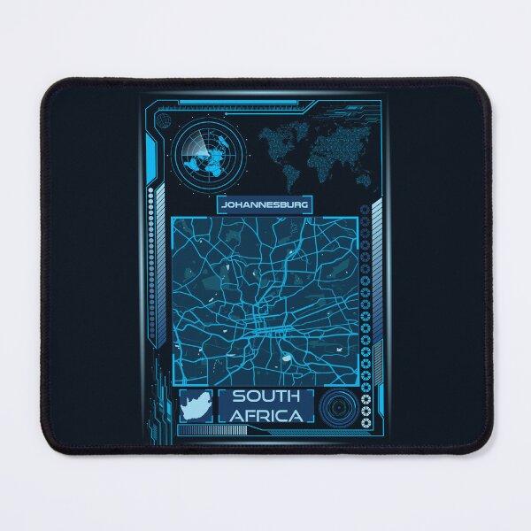 Item preview, JOHANNESBURG MAP SOUTH AFRICA designed and sold by hatimelhag.