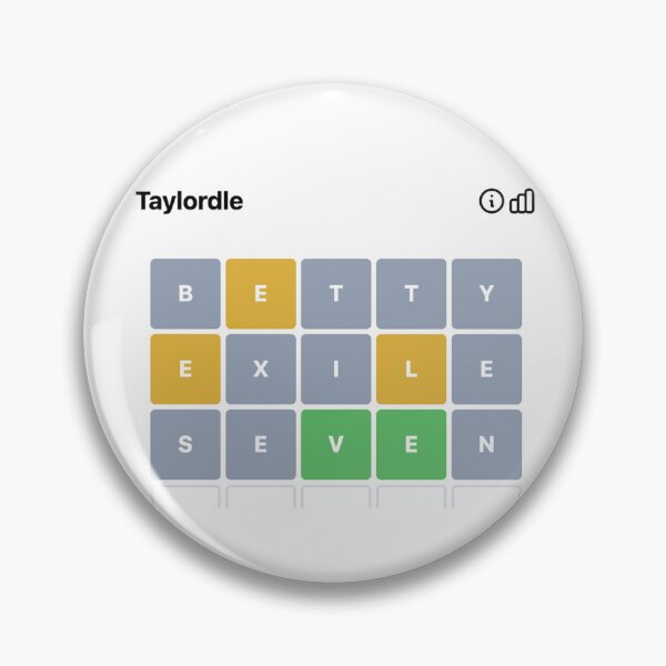 Item preview, Taylordle designed and sold by CylinderOfMeat.