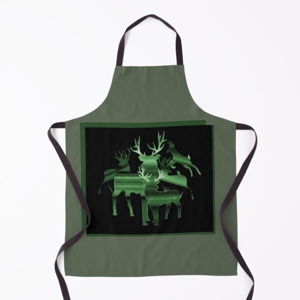 Item preview, METALLIC ABSTRACT DEER GREEN designed and sold by THE AMERICAN TEEVANGELIST.