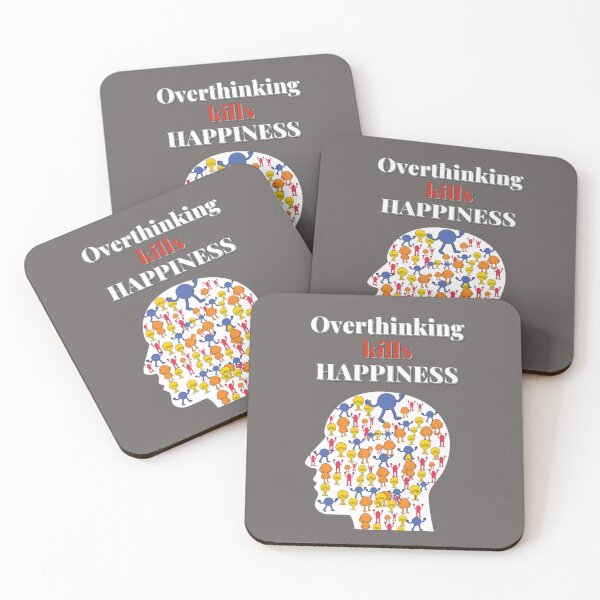 Item preview, Overthinking kills your happiness_ stop overthinking designed and sold by sofiazazi.