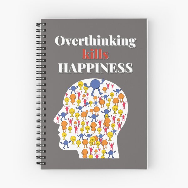 Item preview, Overthinking kills your happiness_ stop overthinking designed and sold by sofiazazi.