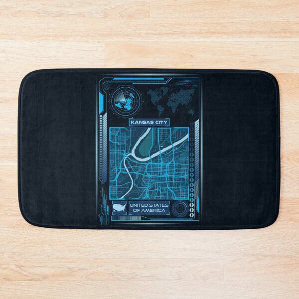 Item preview, KANSAS CITY MAP USA designed and sold by hatimelhag.