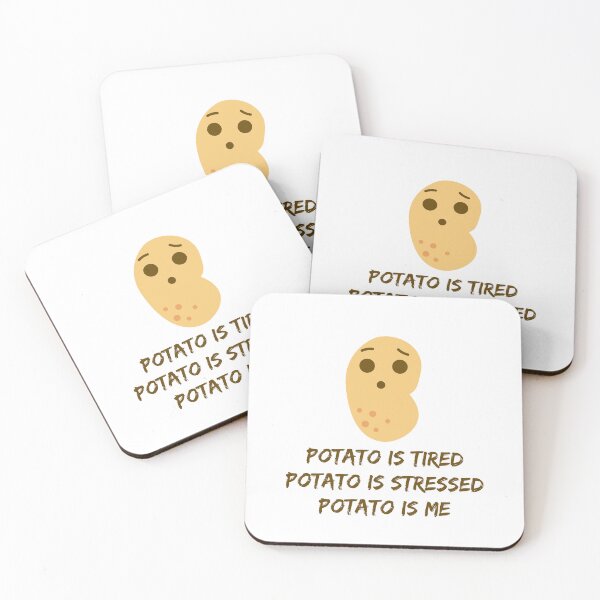 Item preview, Potato Is Tired designed and sold by MoaaStore.