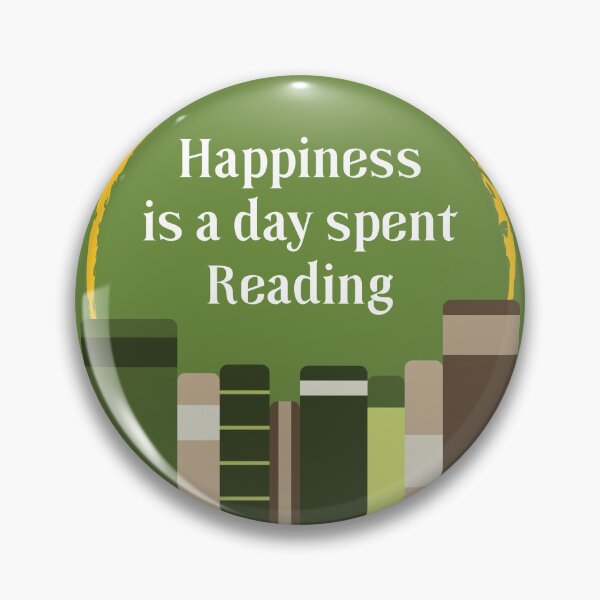 Item preview, Happiness is a Day Spent Reading | Green designed and sold by Wintre2.