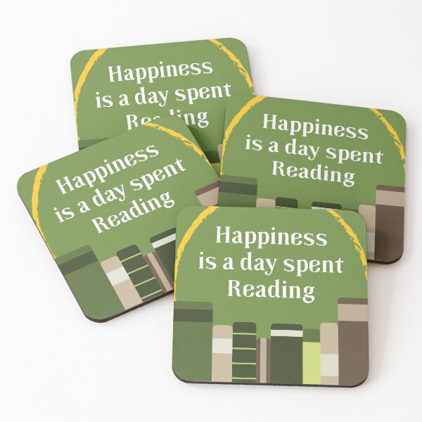 Item preview, Happiness is a Day Spent Reading | Green designed and sold by Wintre2.