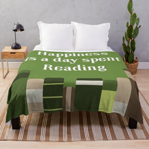 Item preview, Happiness is a Day Spent Reading | Green designed and sold by Wintre2.