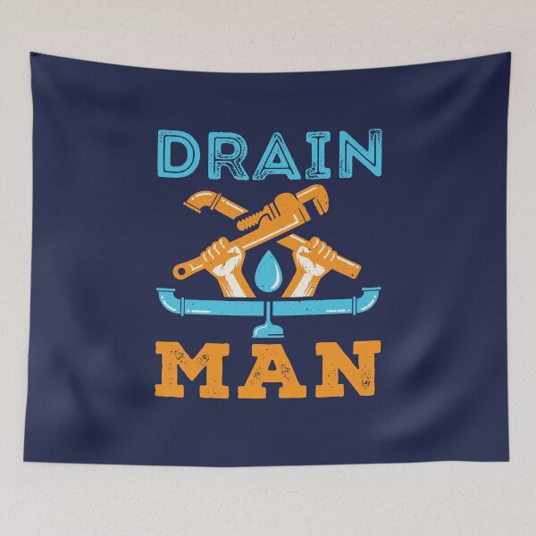Item preview, Drain Men Plumber Plumbing for Men designed and sold by jaygo.