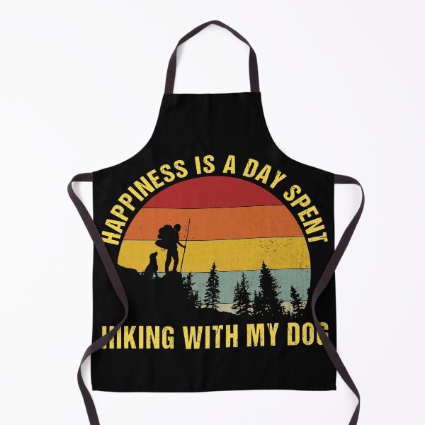 Item preview, Happiness Is A Day Spent Hiking With My Dog designed and sold by amishacreates.