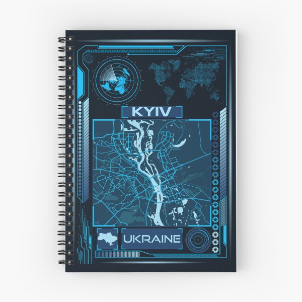 Item preview, KYIV MAP UKRAINE designed and sold by hatimelhag.