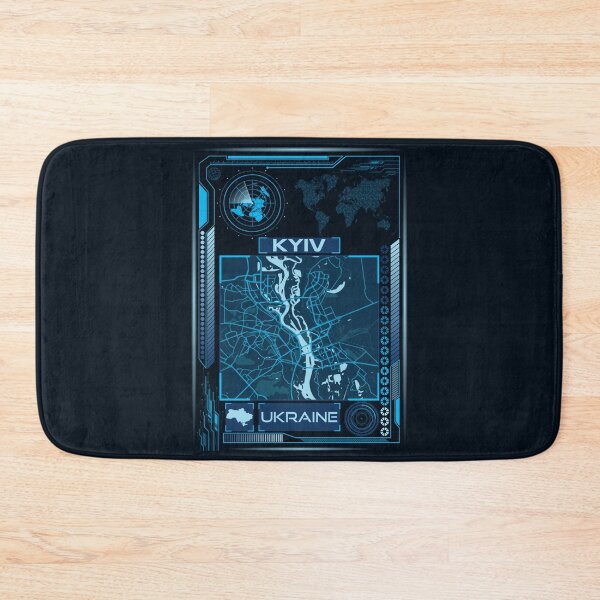 Item preview, KYIV MAP UKRAINE designed and sold by hatimelhag.