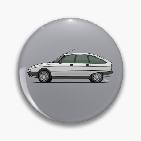 Item preview, Citron GSA X3 single side view Illustration - white designed and sold by RJWautographics.