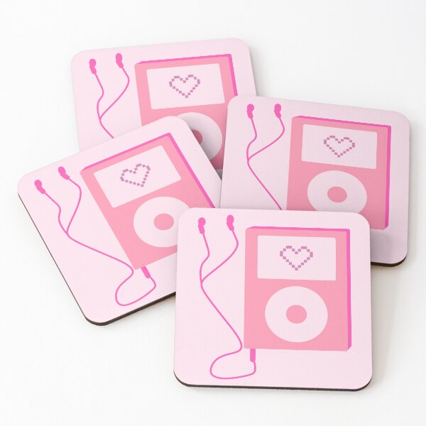 Item preview, Pink Early 2000s Y2K Aesthetic Mp3 player  designed and sold by Creations-By-Em.