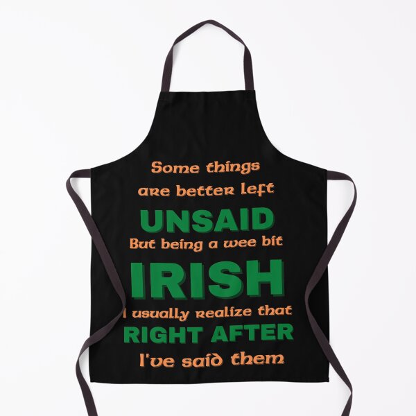 Item preview, Irish Temper and Humor, Being Irish designed and sold by Urban-Celt.
