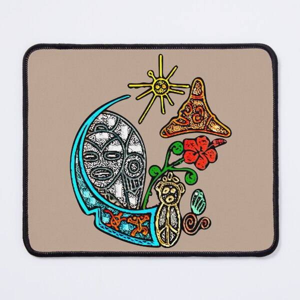 Item preview, Atabey Goddess Taino Symbols Puerto Rico designed and sold by SoLunAgua ..