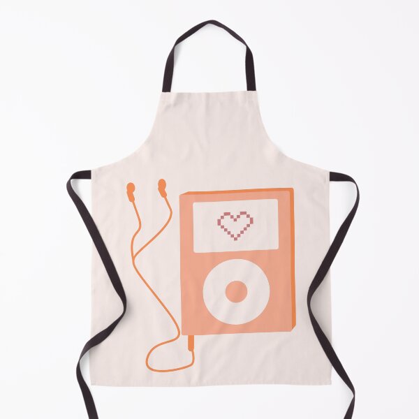 Item preview, Peach Orange Early 2000s Y2K Aesthetic Mp3 player  designed and sold by Creations-By-Em.