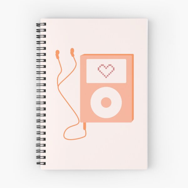 Item preview, Peach Orange Early 2000s Y2K Aesthetic Mp3 player  designed and sold by Creations-By-Em.