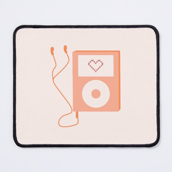 Item preview, Peach Orange Early 2000s Y2K Aesthetic Mp3 player  designed and sold by Creations-By-Em.