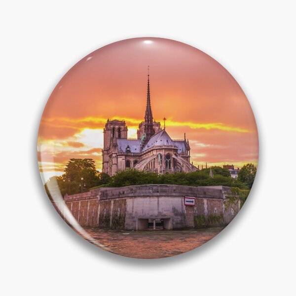 Item preview, Notre Dame Cathedral in Paris taken during sunset. designed and sold by Purple-Chilli.