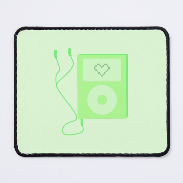 Item preview, Green Early 2000s Y2K Aesthetic Mp3 player  designed and sold by Creations-By-Em.