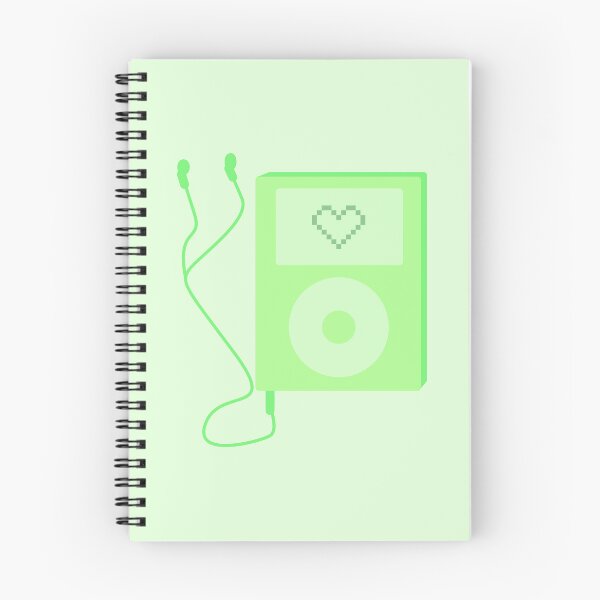 Item preview, Green Early 2000s Y2K Aesthetic Mp3 player  designed and sold by Creations-By-Em.